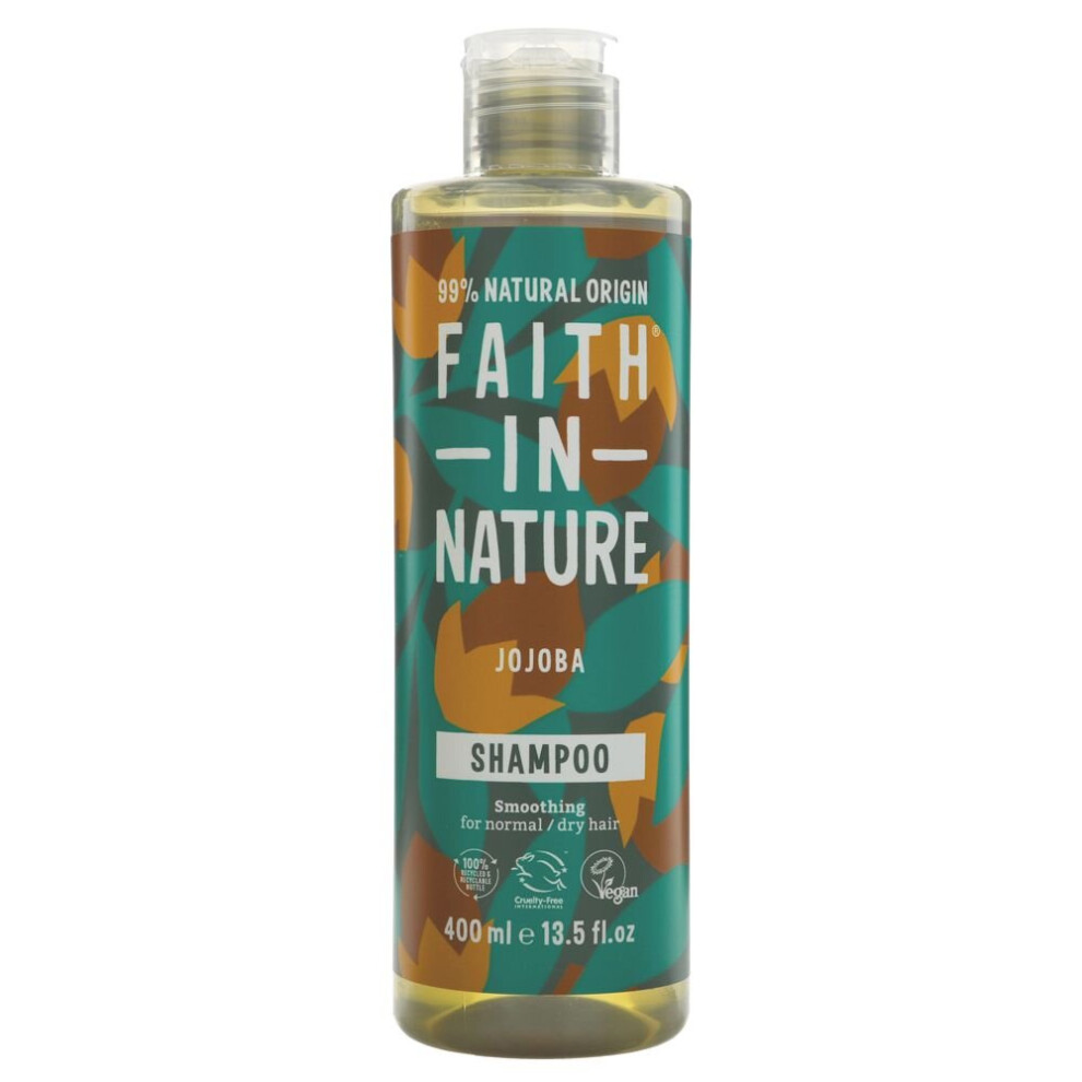 Faith In Nature Shampoo - Jojoba - 400ml ( pack of 6 )