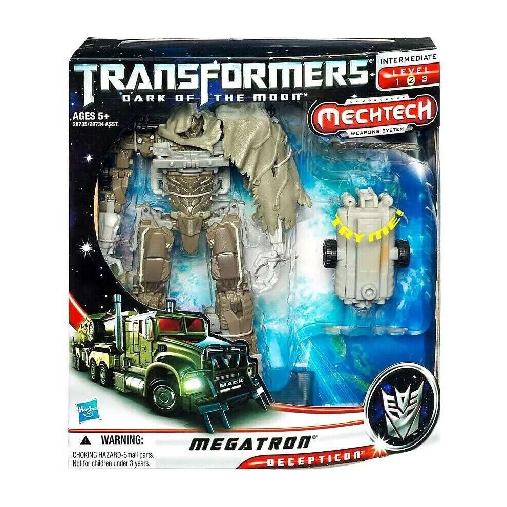 Transformers Dark of the Moon Mechtech Voyager Megatron Voyager Figure