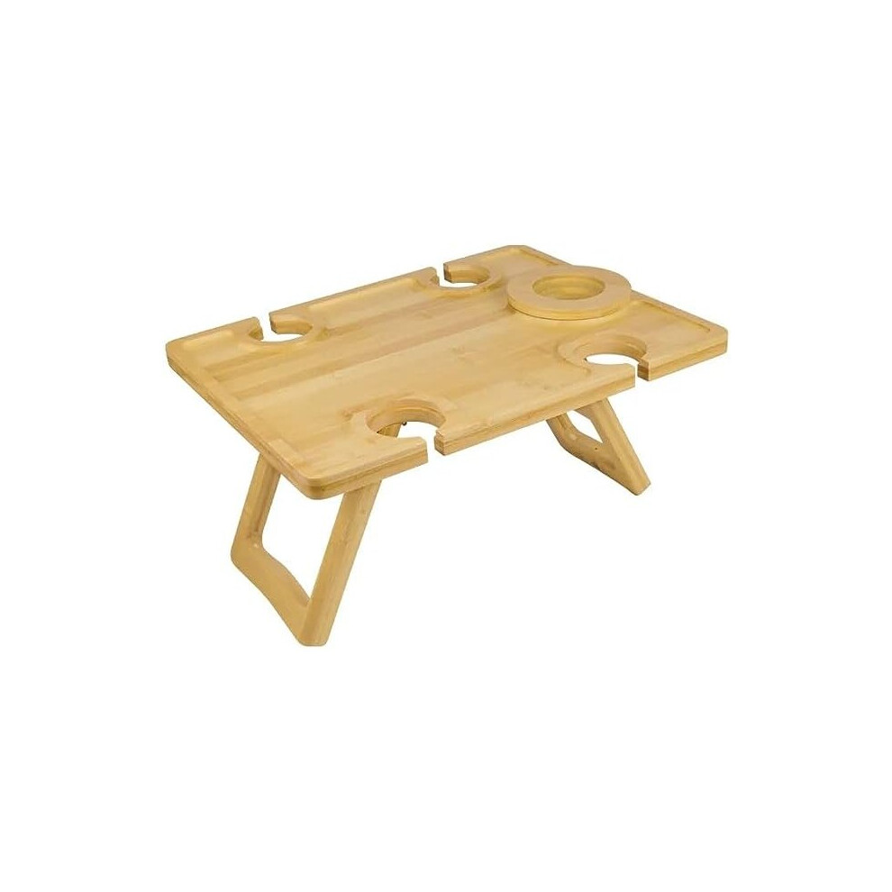 Homion Foldable Bed Table Lap Tray Breakfast In Bed, Sofa, Eating Working Serving Drawing, Laptop & Snack Tray