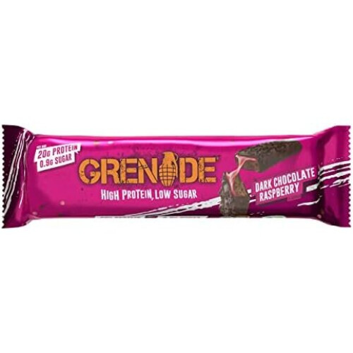 Grenade Grenade High Protein, Low Sugar Bar - Chocolate Raspberry, 12 x 60 g 1