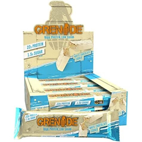 Grenade Grenade High Protein, Low Sugar Bar - Chocolate Cookie, 12 x 60 g