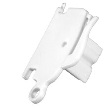(Jettrack End caps ( PK 2 )) Jet track White Curtain Track Accessories
