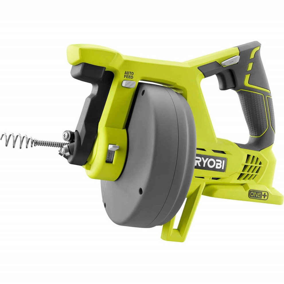 Ryobi R18DA-0 18v ONE+ Cordless Drain Auger - Bare Tool