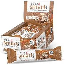 PhD Nutrition Smart High Protein Bar, Salted Fudge Brownie Flavour