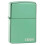 Zippo Zippo Classic High Polish Green Logo Design Windproof Flame Refillable Lighter 2
