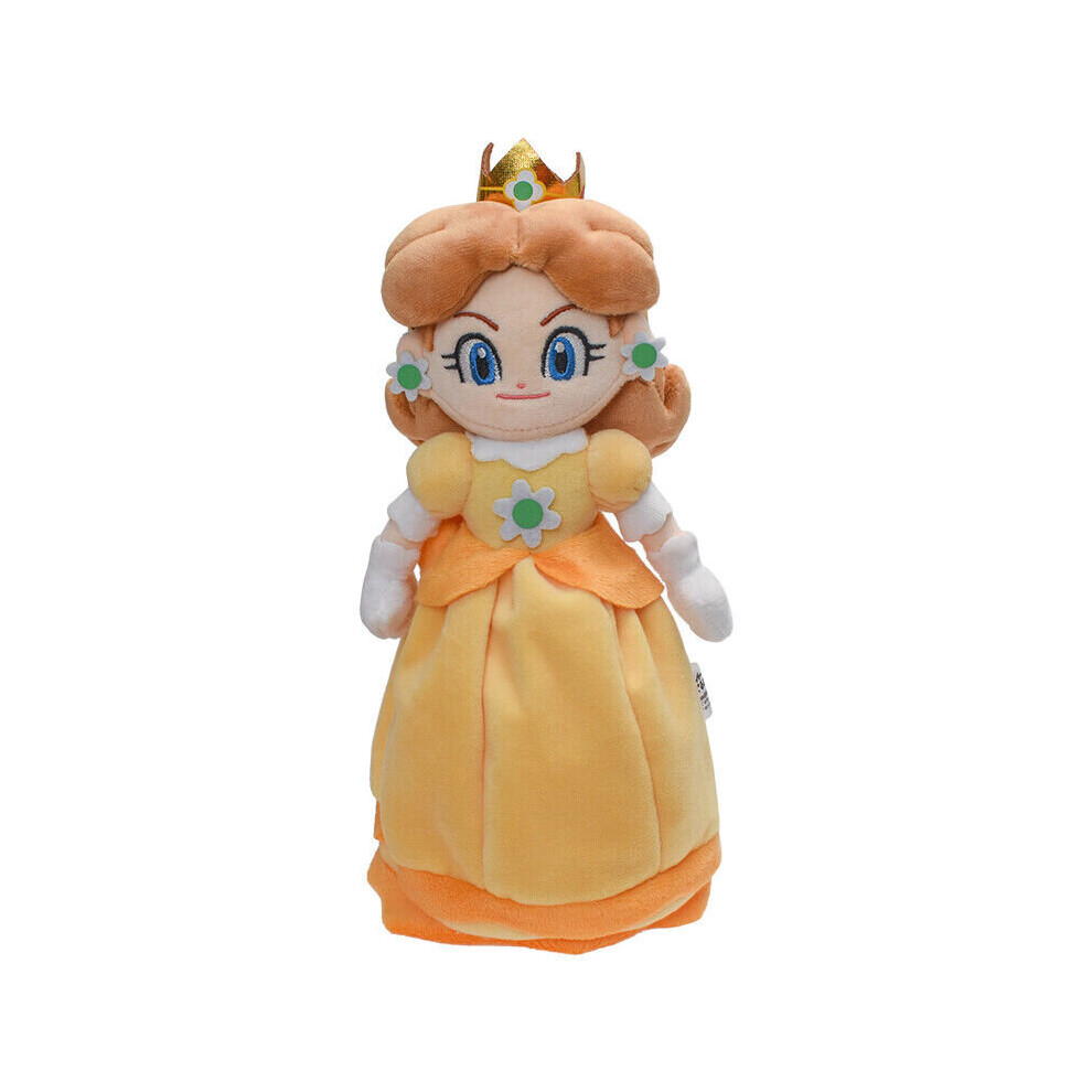 (  Princess Daisy) Super Mario Bros Plush Toys Soft Stuffed Doll Animals Kids Birthday Xmas Gifts