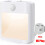 (  White) Plug In PIR Motion Sensor Hallway Socket LED Home White/Yellow Night Light Safe 1