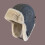 (  Grey) Aviator Pilot Leather Ushanka Winter Russian Ski Fur Thickened Windproof Cap 1