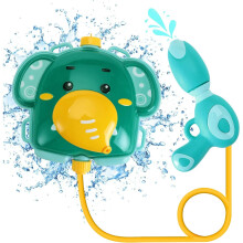 Blue Elephant Water Blaster Backpack Large Capacity Water Pistol Kids