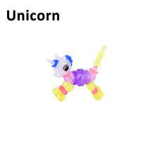(  Animal:Unicorn) Twisty Petz Bracelet Kids Pet DIY Toy Xmas Gift Girls Pet Unicorn Animal Bangle