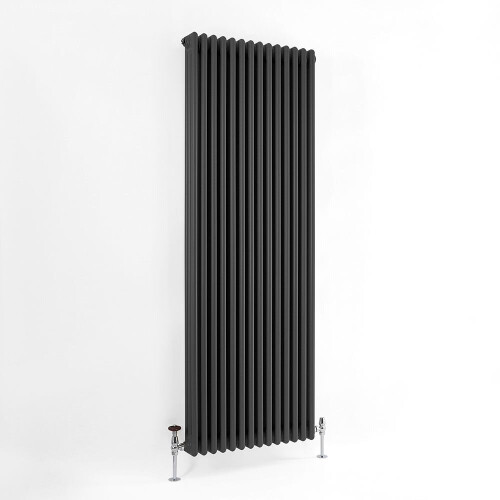 (560mm) Traditional Anthracite 2 Column Radiators 1500mm high