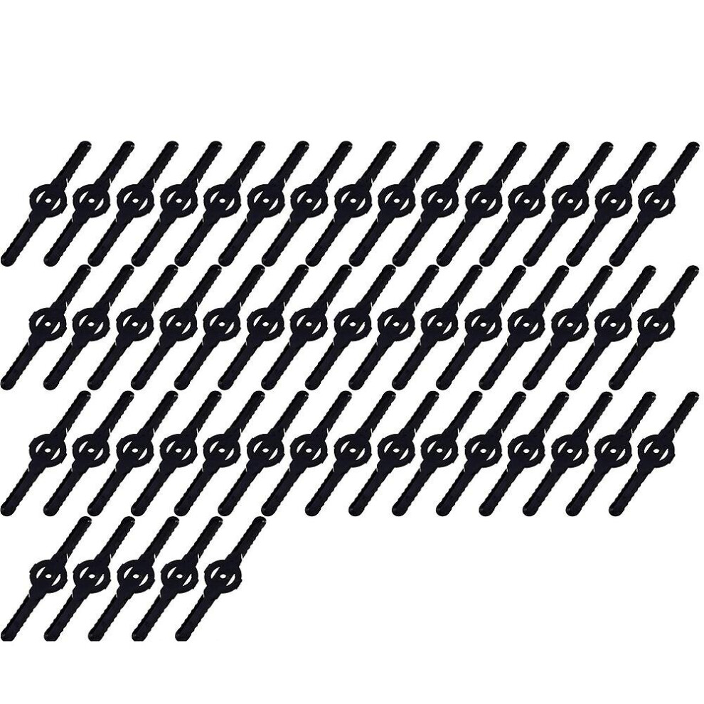 50pcs  Grass Trimmer Blades Lawn Mower Blade Cordless Trimmer en Tool Lawn Mowe 