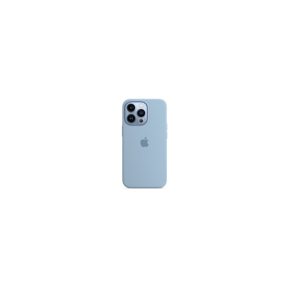 (Light blue) Apple Silicone Case with MagSafe for Apple iPhone 13