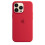 (Red) Apple Silicone Case with MagSafe for Apple iPhone 13 1