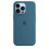 (Bird feather blue) Apple Silicone Case with MagSafe for Apple iPhone 13 1