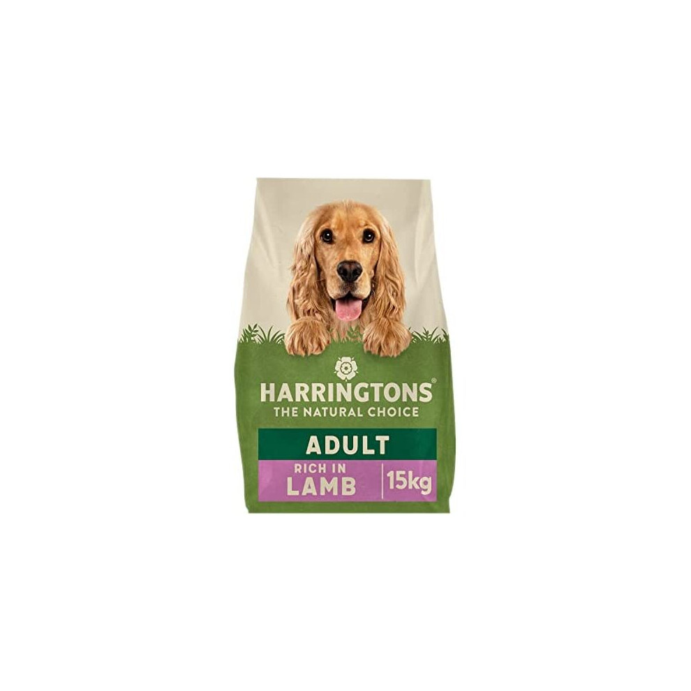 Harringtons Complete Dry Dog Food Lamb & Rice 15Kg Natural Ingredients