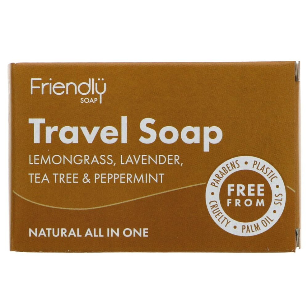 Friendly Soap Natural Travel Soap -95G ( Pack Of 6 )