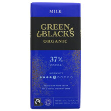 Green & Blacks Milk Chocolate -90g ( pack of 15 )