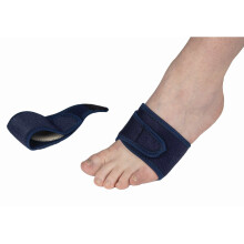 Arch support wrap with silicone gel