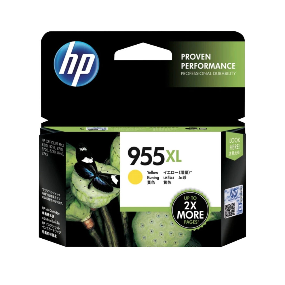 HP 955XL Yellow Ink Cartridge Toner L0S69AA