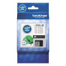 Brother LC432XL Black High Yield Ink Cartridge Toner LC-432XLBK