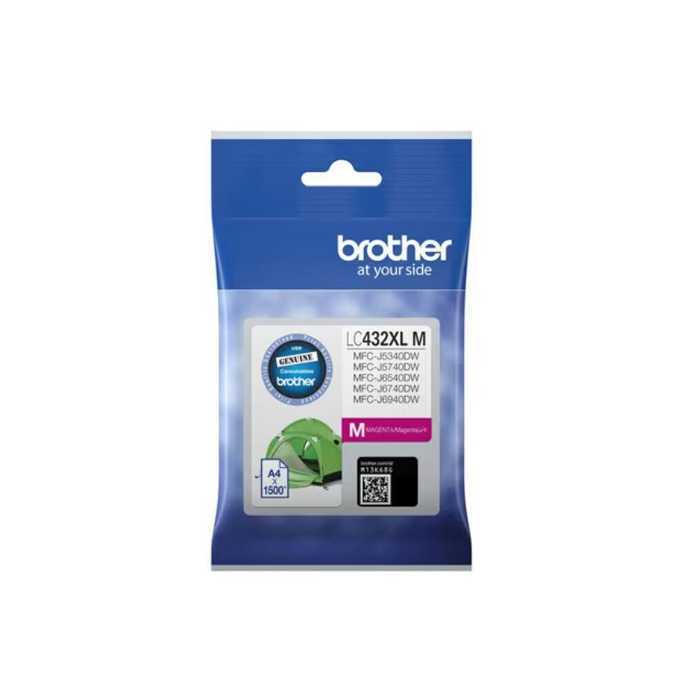 Brother LC432XL Magenta High Yield Ink Cartridge Toner LC-432XLM