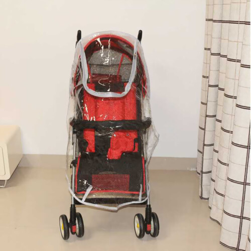 Lightweight Stroller Pushchair Accessories Rain Cover Wind Dust Shield 1