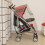 Lightweight Stroller Pushchair Accessories Rain Cover Wind Dust Shield 4