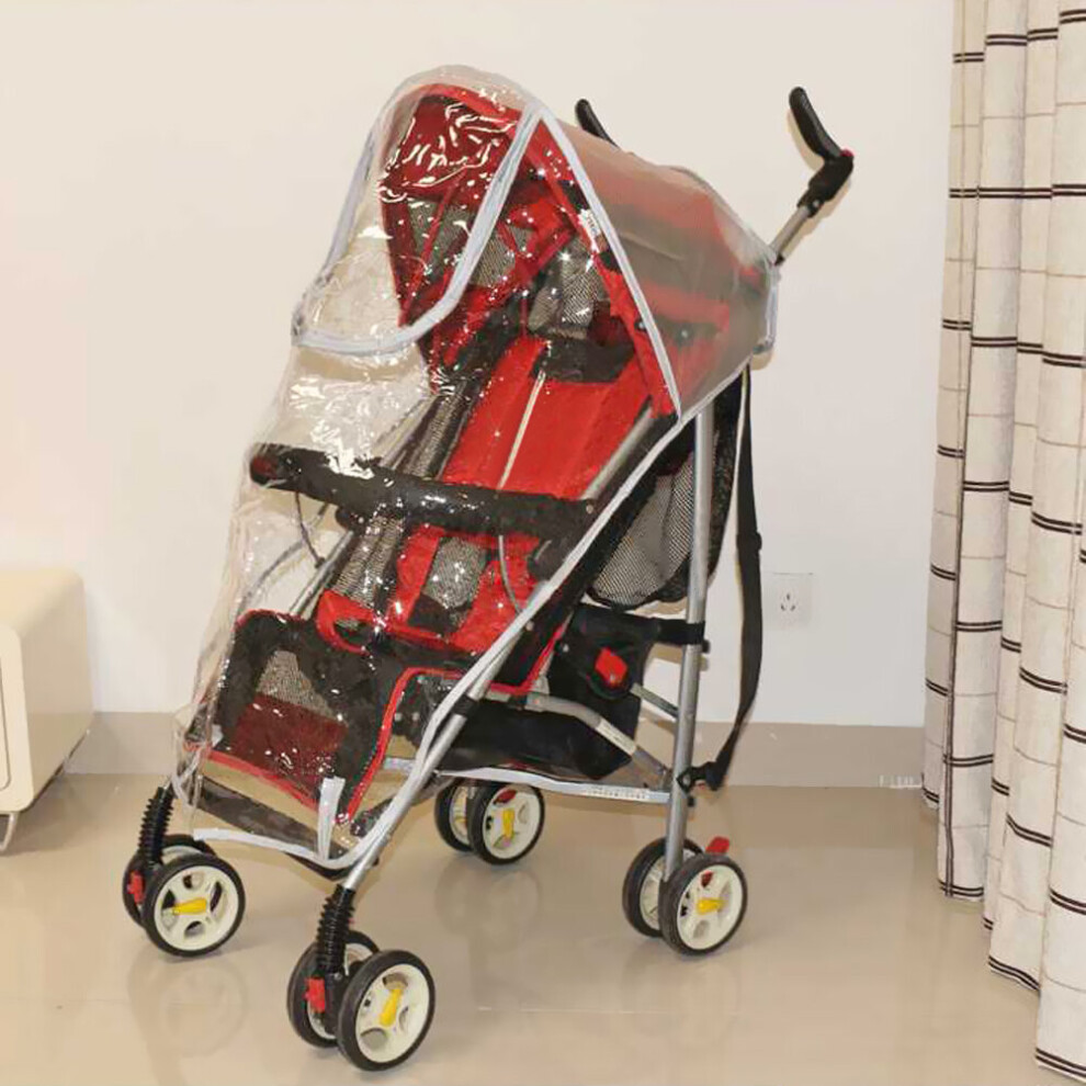 Lightweight Stroller Pushchair Accessories Rain Cover Wind Dust Shield Maxpower