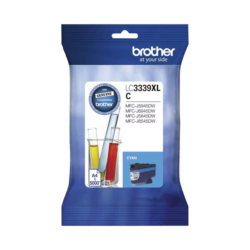 Brother LC3339XL Cyan Ink Cartridge Toner LC-3339XLC