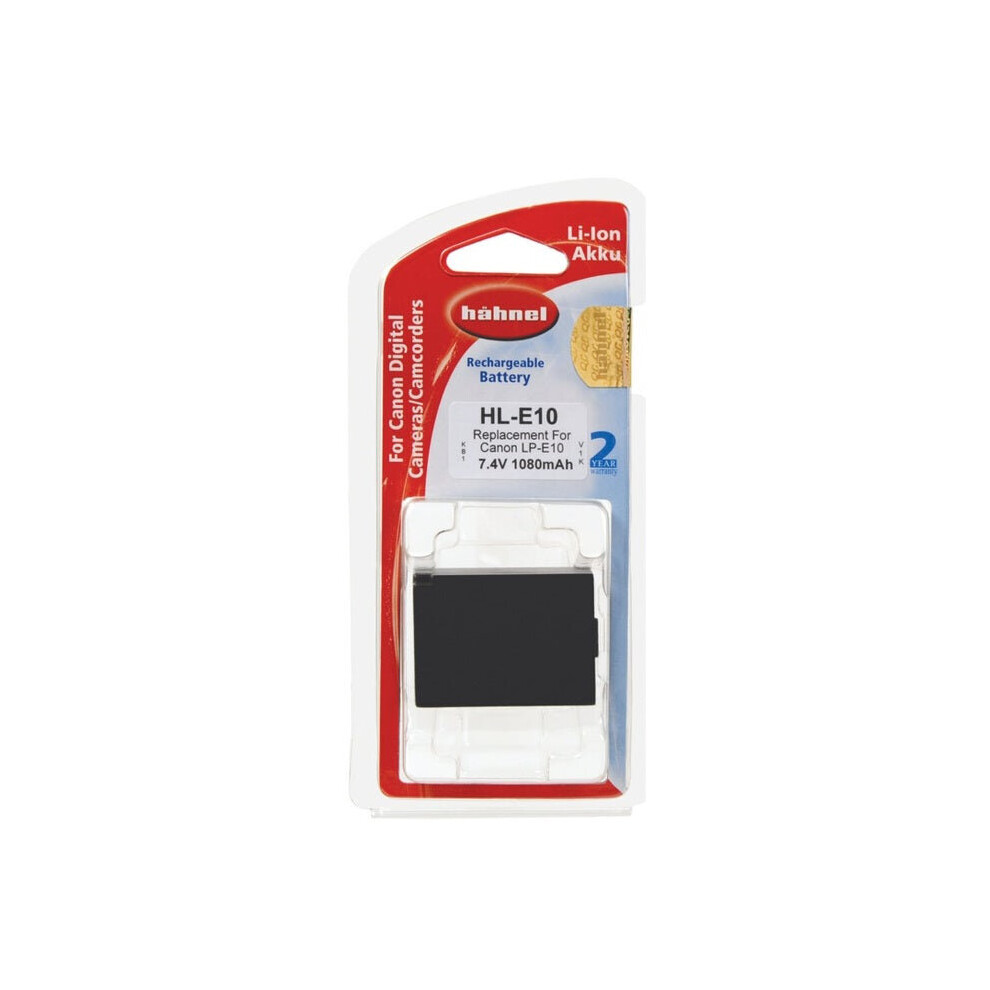 Hahnel Lp-E10 1080Mah 7.4V Hl-E10 Battery For Canon Digital Camera 5099113701770