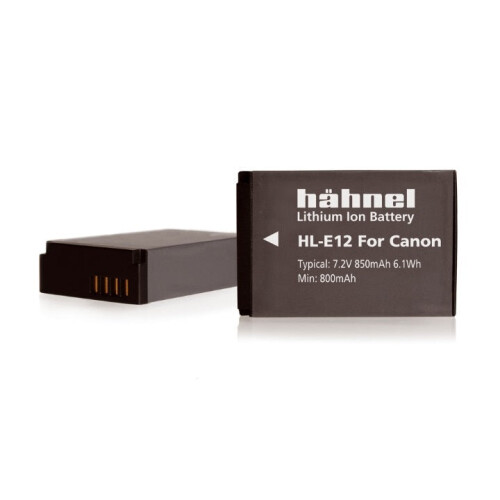 Hahnel LP-E12 850mAh 7.2V HL-E12 Battery for Canon Digital Camera 2