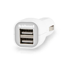 Hahnel Duo 2 Dual USB Cigarette Port Car Phone Adaptor Charger