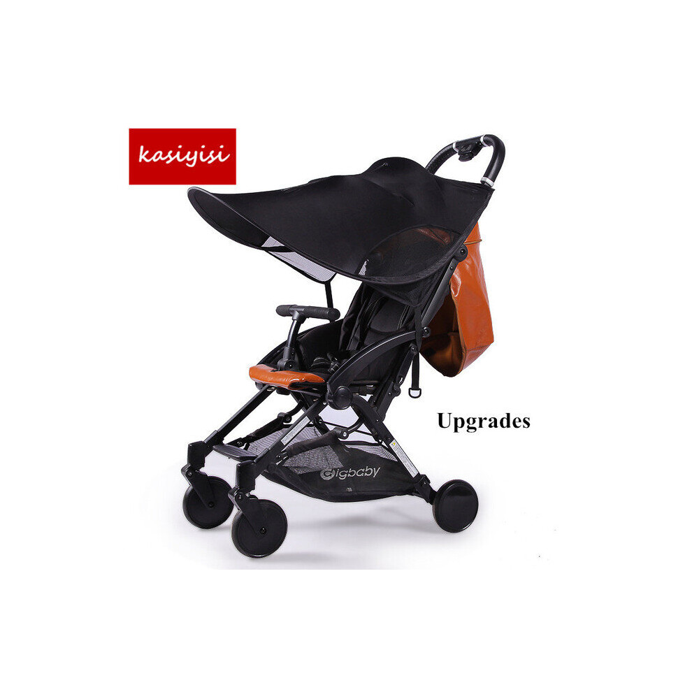 (black1) Upgrades Baby Stroller Sunshade General Type Full Umbrella Parachute Car