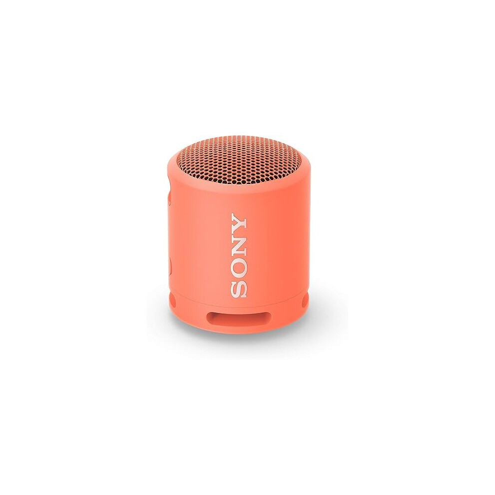 Sony SRS-XB13 - Compact & Portable Waterproof Wireless Bluetooth speaker with EXTRA BASS - Coral Pink