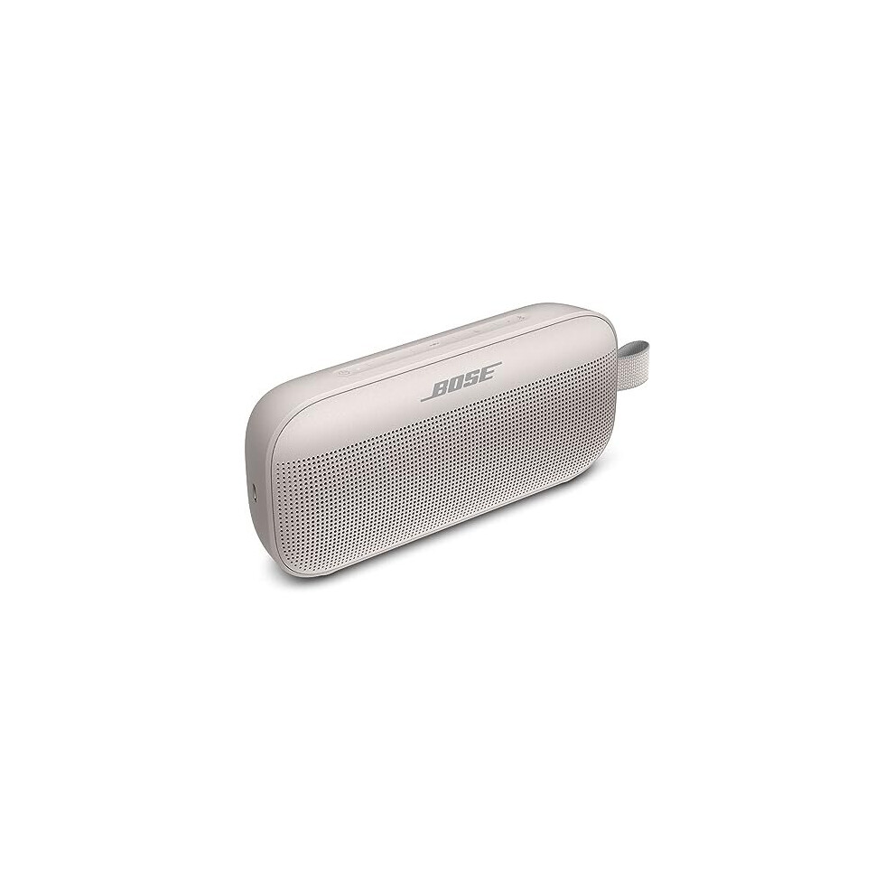 Bose SoundLink Flex Bluetooth Portable Speaker, Wireless Waterproof Speaker for Outdoor TravelWhite