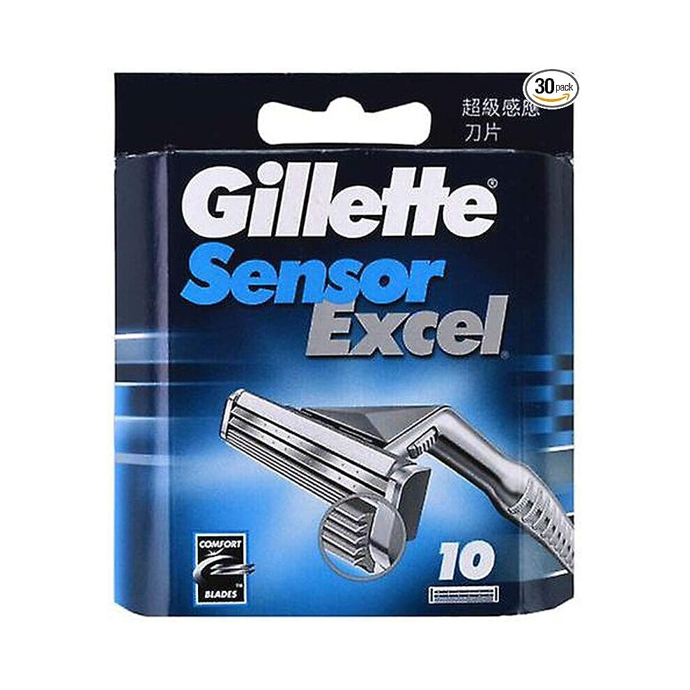 Gillette Sensor Excel Razor Blades - 10 Pack