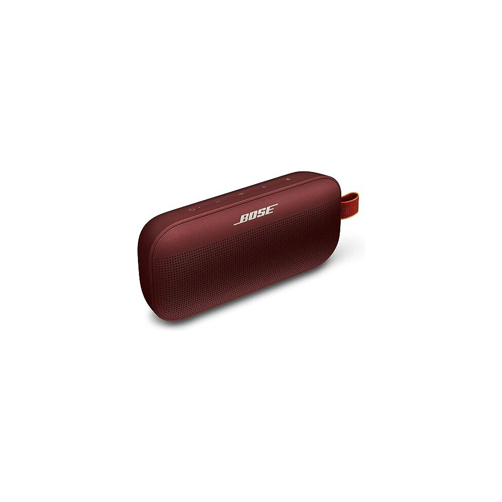 [Exclusive to Amazon] Bose SoundLink Flex Bluetooth Portable Speaker, Wireless Waterproof Speaker for Outdoor Travel - Carmine Red