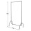 Home Heavy Duty Single Clothes Rail - Black 4
