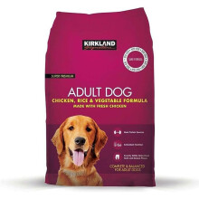 Kirkland Signature Super Premium Adult Complete Dog Food, Chicken, Rice & Vegetable Formula, 12kg