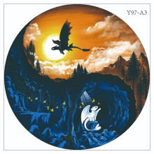(Ssangyong #Y97, A5) Wooden Jigsaw Puzzle Unique Animal Shape Jigsaw Pieces Adults Kids Toy Gift