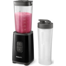 Philips Mini Blender and Smoothie Maker - 350W, 1L Jug, Recipe App, 2 Speeds, Ice Crush (HR2602/91)