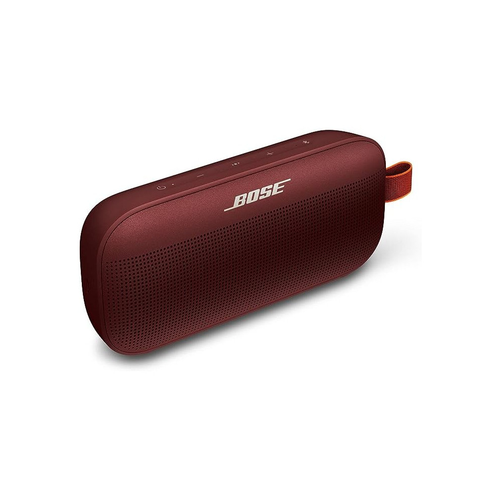 [Exclusive to Amazon] Bose SoundLink Flex Bluetooth Portable Speaker, Wireless Waterproof Speaker for Outdoor Travel - Carmine Red