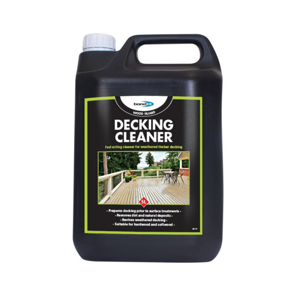 Bond It Decking Cleaner, Fast Acting Cleaning Solution - 5L
