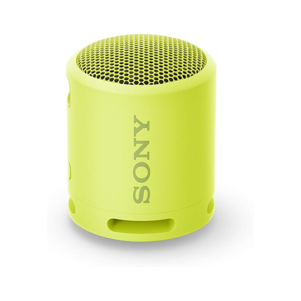 Sony SRS-XB13 - Compact & Portable Waterproof Wireless Bluetooth speaker with EXTRA BASS - Lemon Yellow