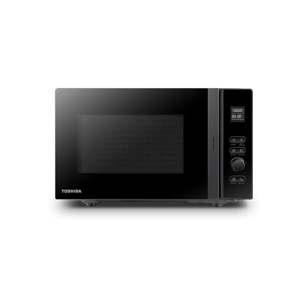 800w 20L Microwave Oven with 12 Cooking Presets, Upgraded Easy-Clean Enamel Cavity, Weight/Time Defrost, and Turntable with Position Memory Function