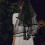 Black Bridal Wedding Veil Satin Edge Double Layer with Comb Halloween Makeup 2