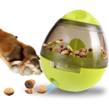 Treat Dispensing Dog Toy for Boredom, Interactive Treat Puzzle Dog Toy (Green)