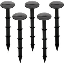 30 Pcs 6.3 Inch Garden Pegs Plastic Fixing Pegs Weed Fabric Pegs