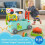 Fisher-Price Fisher-Price HCK56?? Laugh &Learn 3-In-1 On-The-Go Camper - UK English Edition, Musical Push-Along Walker and Activity Center for Infants and Toddlers 3